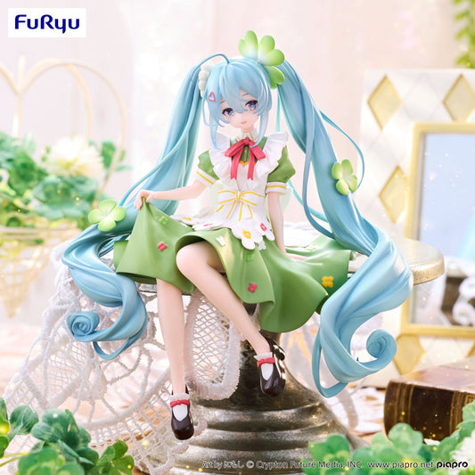 Furyu - Flower Fairy Clover Hatsune Miku Noodle Stopper