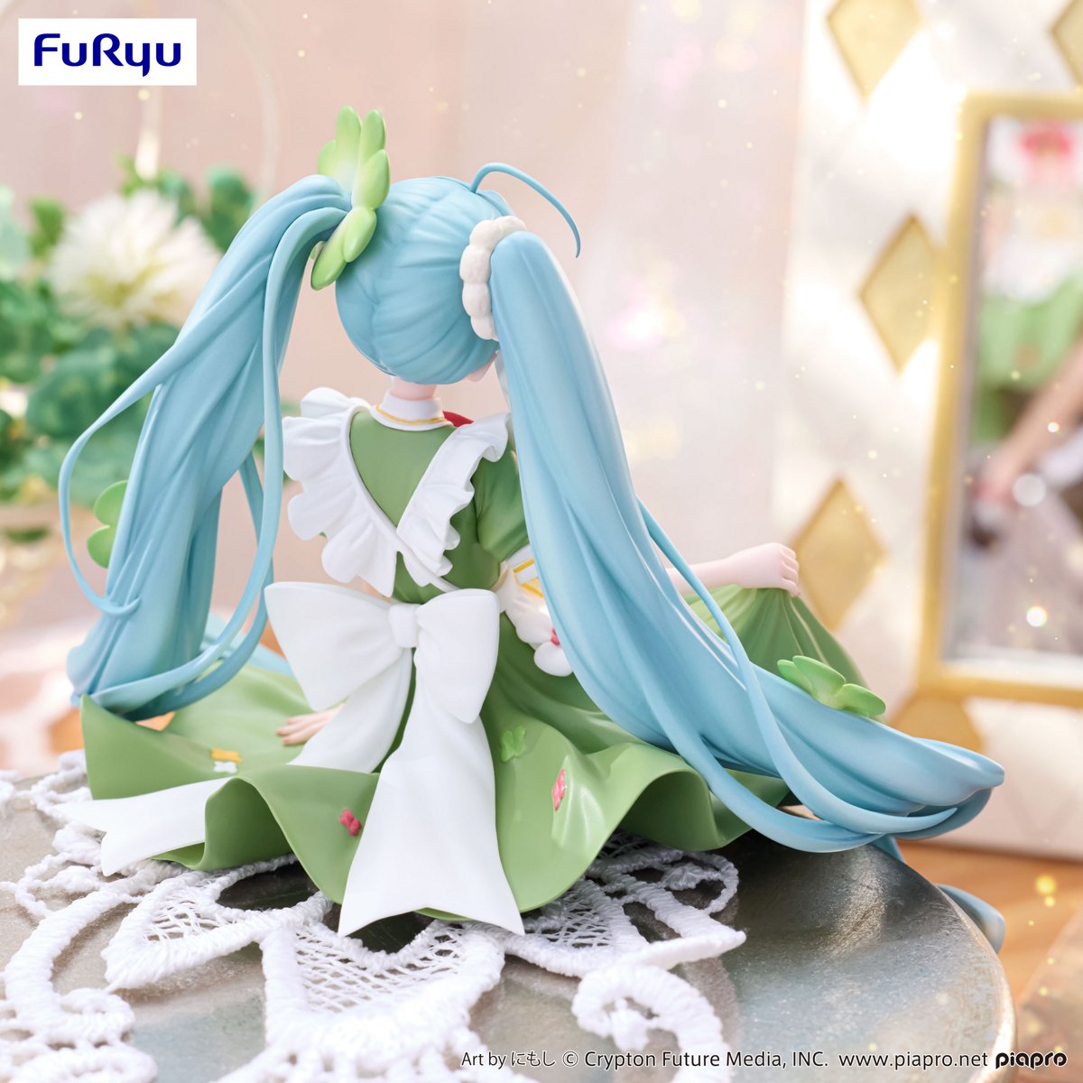 Furyu - Flower Fairy Clover Hatsune Miku Noodle Stopper