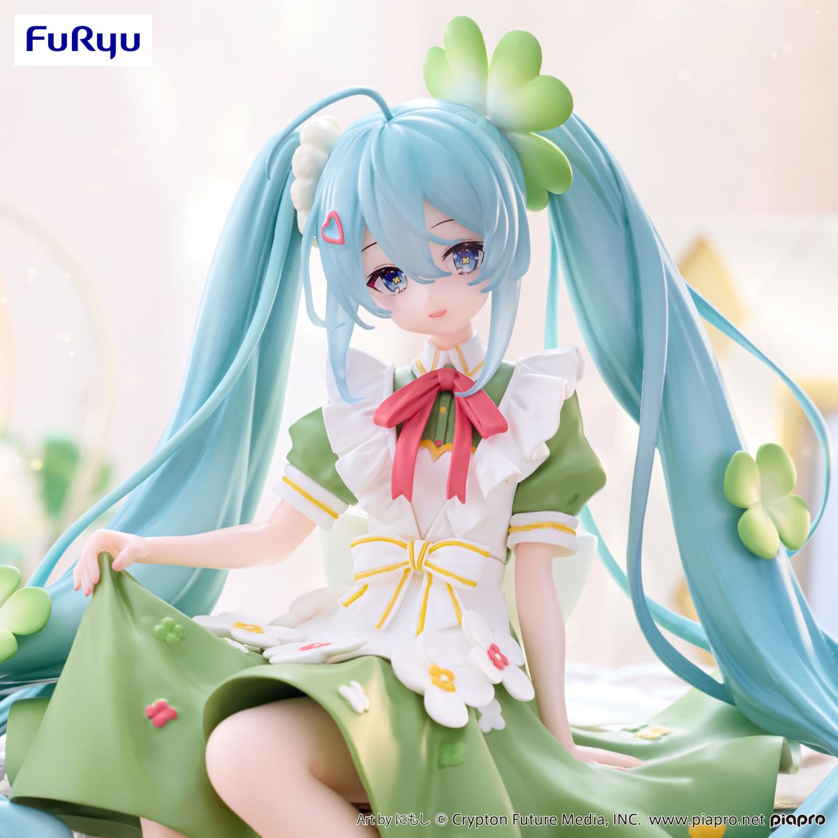 Furyu - Flower Fairy Clover Hatsune Miku Noodle Stopper