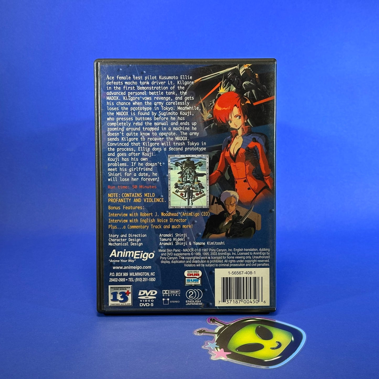 Madox-01 Metal Skin Panic 15th Anniversary DVD