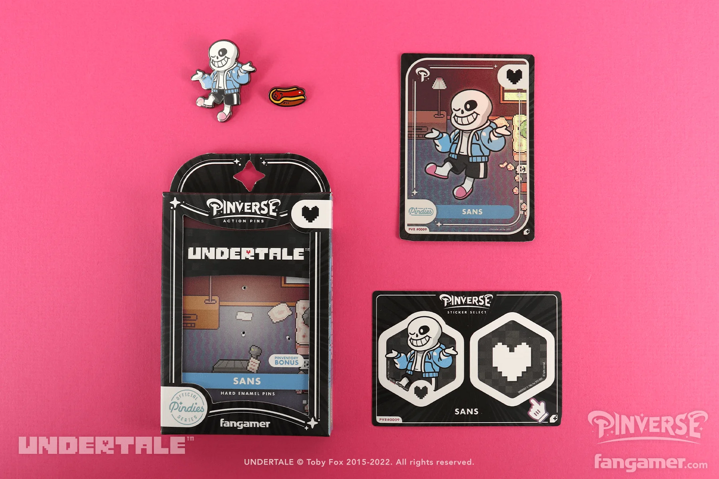 Undertale - Sans Enamel Pin Set