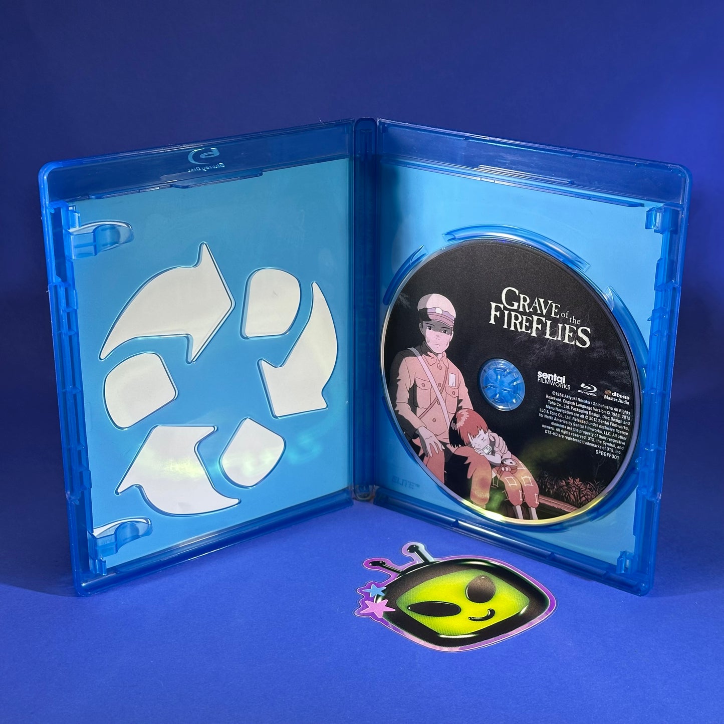 Grave of the Fireflies Remastered Edition Blu-ray
