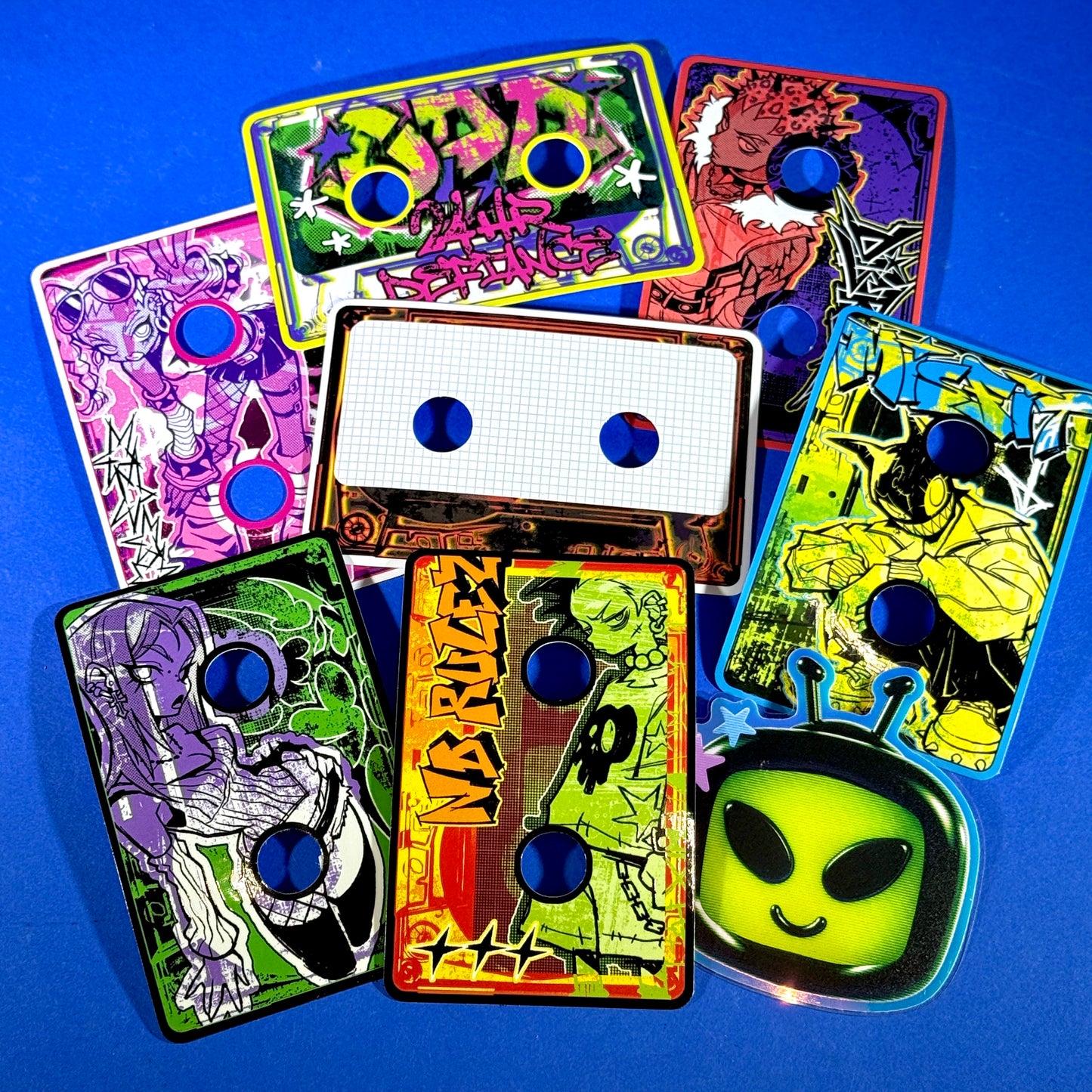 O.D.D. - Offbeat Order Cassette Sticker Pack