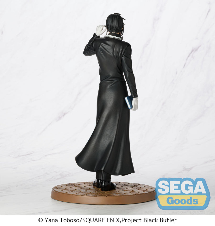 Sega - Black Butler Luminasta Sebastian Michaelas Public School Arc Figure
