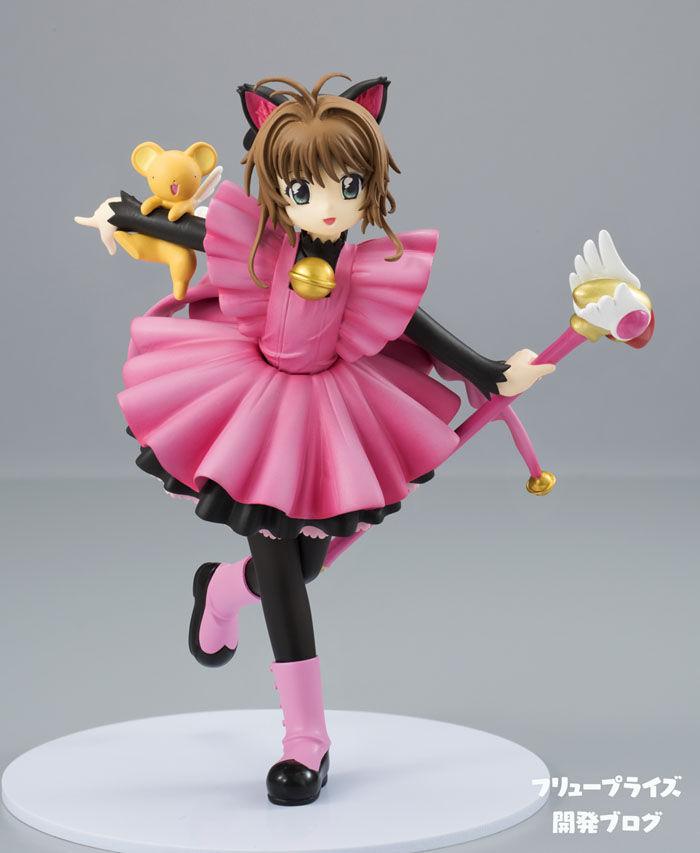FuRyu - 2015 Card Captor Sakura - Kinomoto Sakura & Kero-chan ~Lovely Kitten~ Special Figure