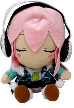 Taito - Super Sonico 2011 Camoflauge Jacket Large Plush