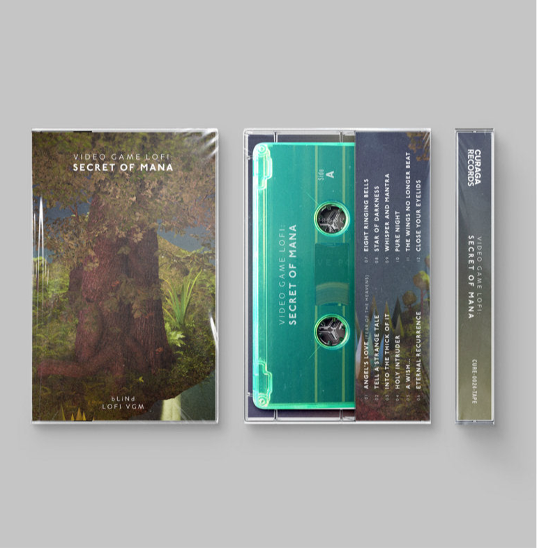 Video Game Lofi: Secret of Mana Cassette & Vinyl Record
