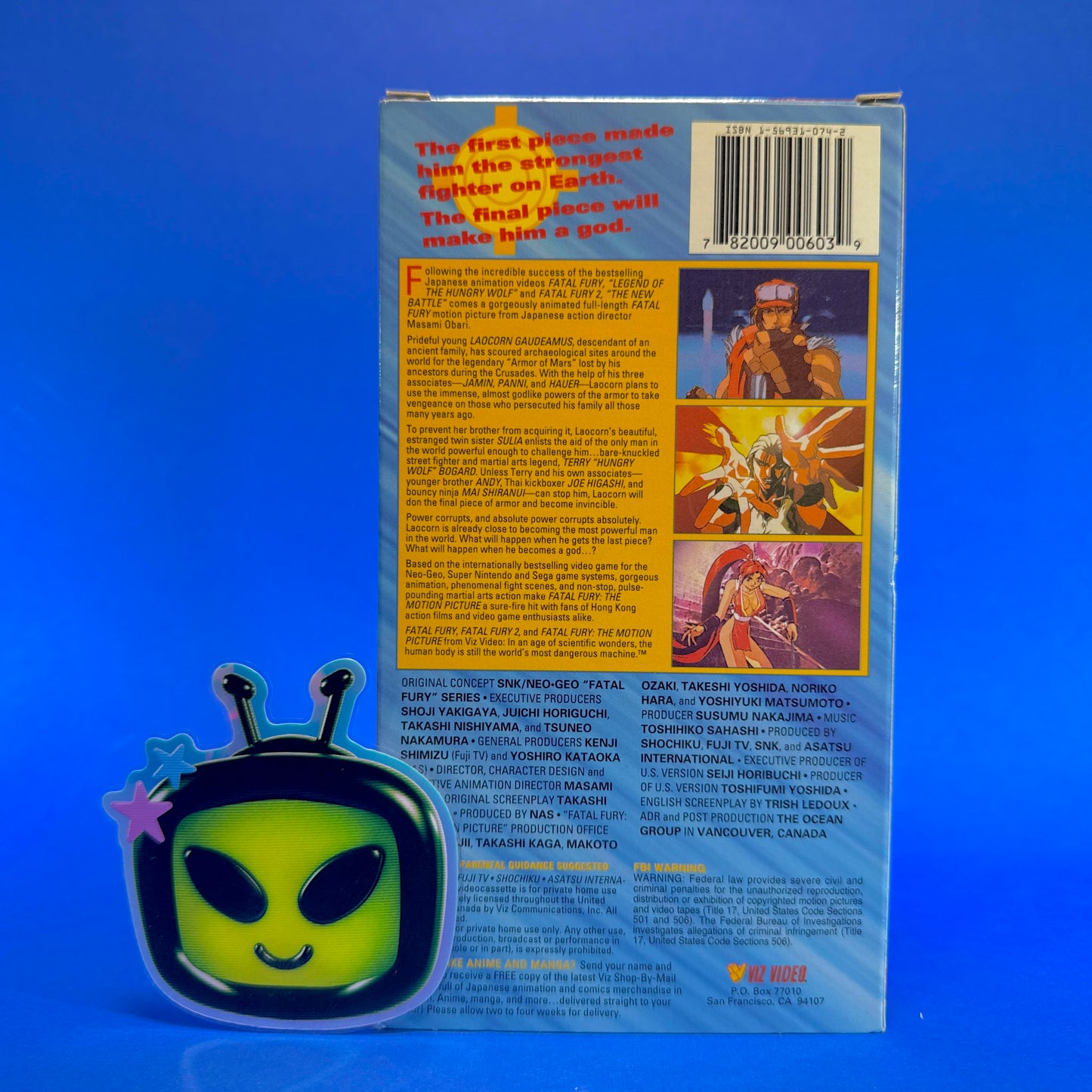 Fatal Fury: The Motion Picture VHS