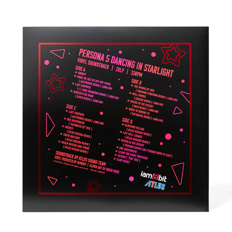 Atlus Sound Team - Persona 5: Dancing in Starlight Vinyl Record
