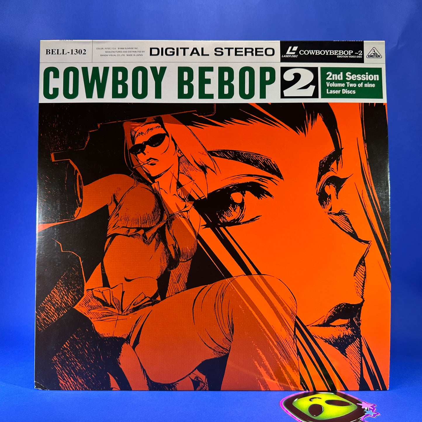Cowboy Bebop Laserdiscs