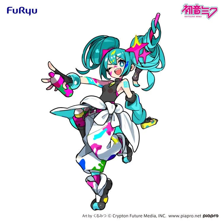 JULY 2026 PREORDER Furyu - Vocaloid Hatsune Miku ~Paint Girl Another Color ver.~ MuchuteFigure