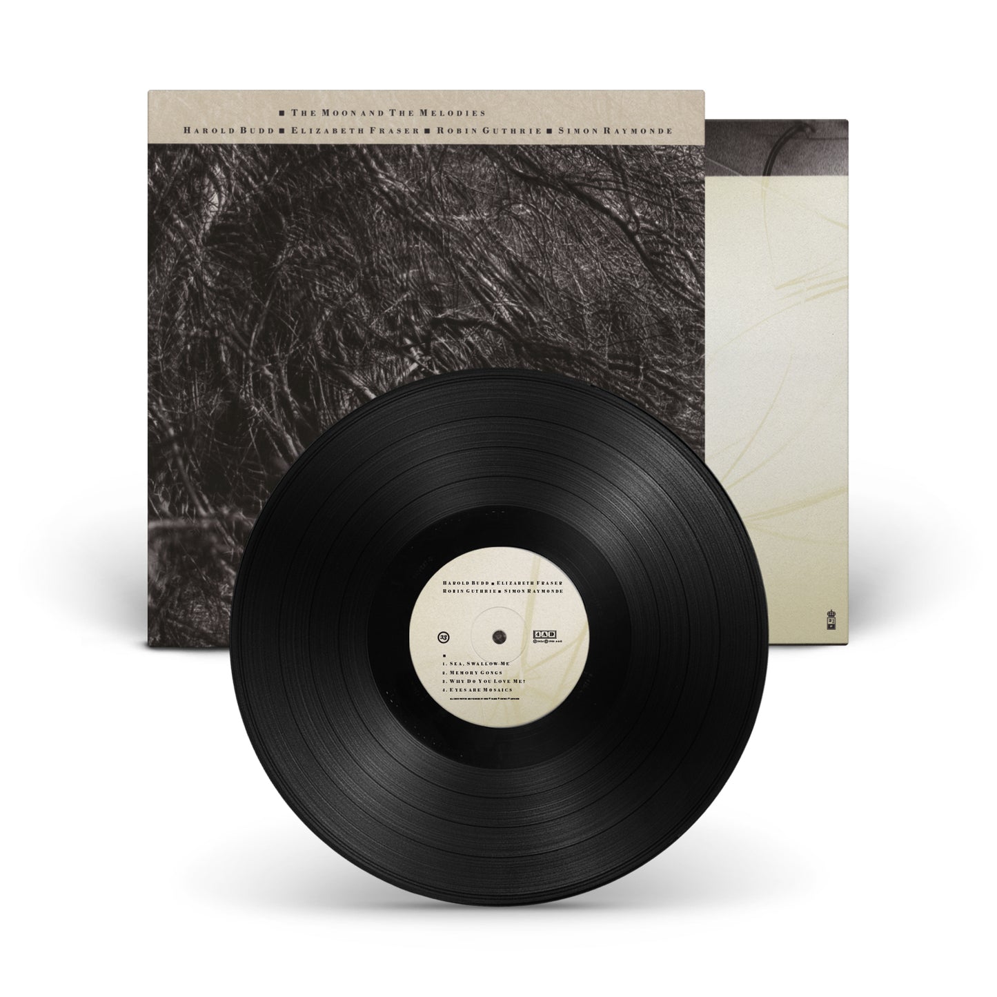 Cocteau Twins and Harold Budd: The Moon and The Melodies Vinyl Record