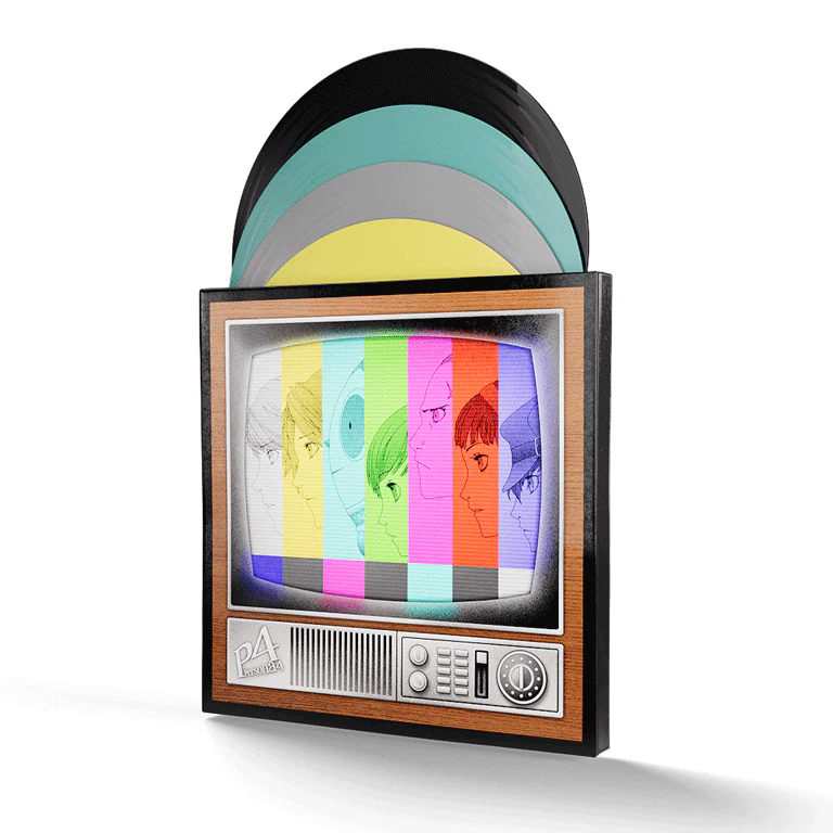 P4 Persona 4 Vinyl Record Box Set