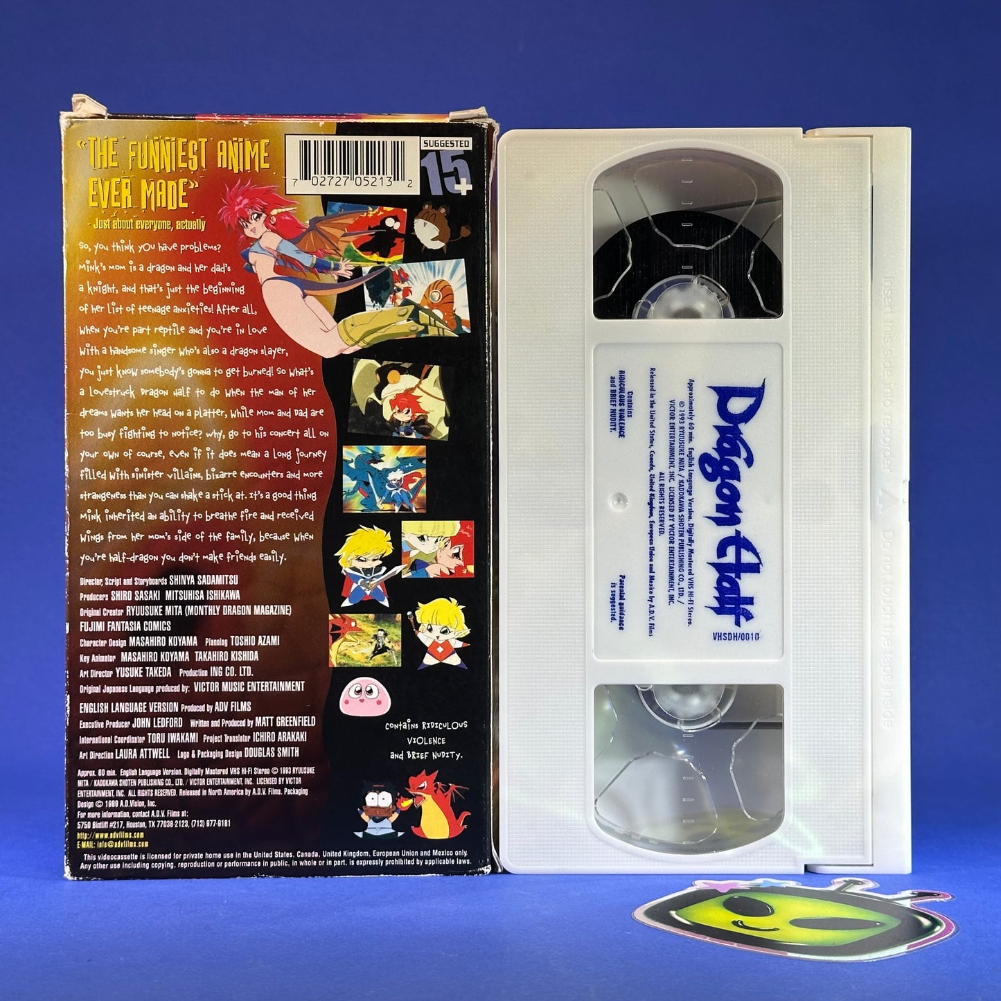 Dragon Half VHS