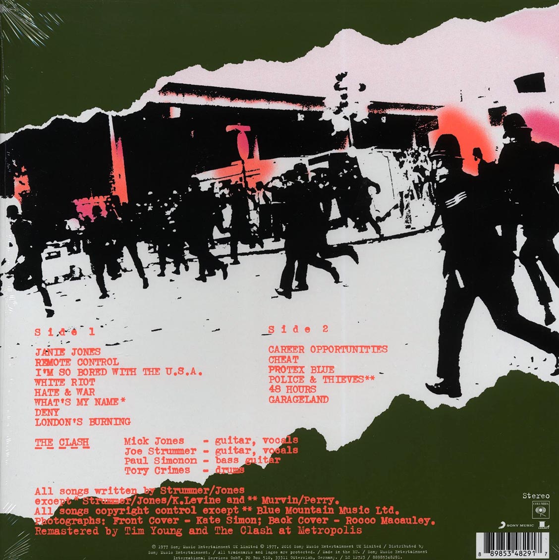 The Clash - The Clash Vinyl Record