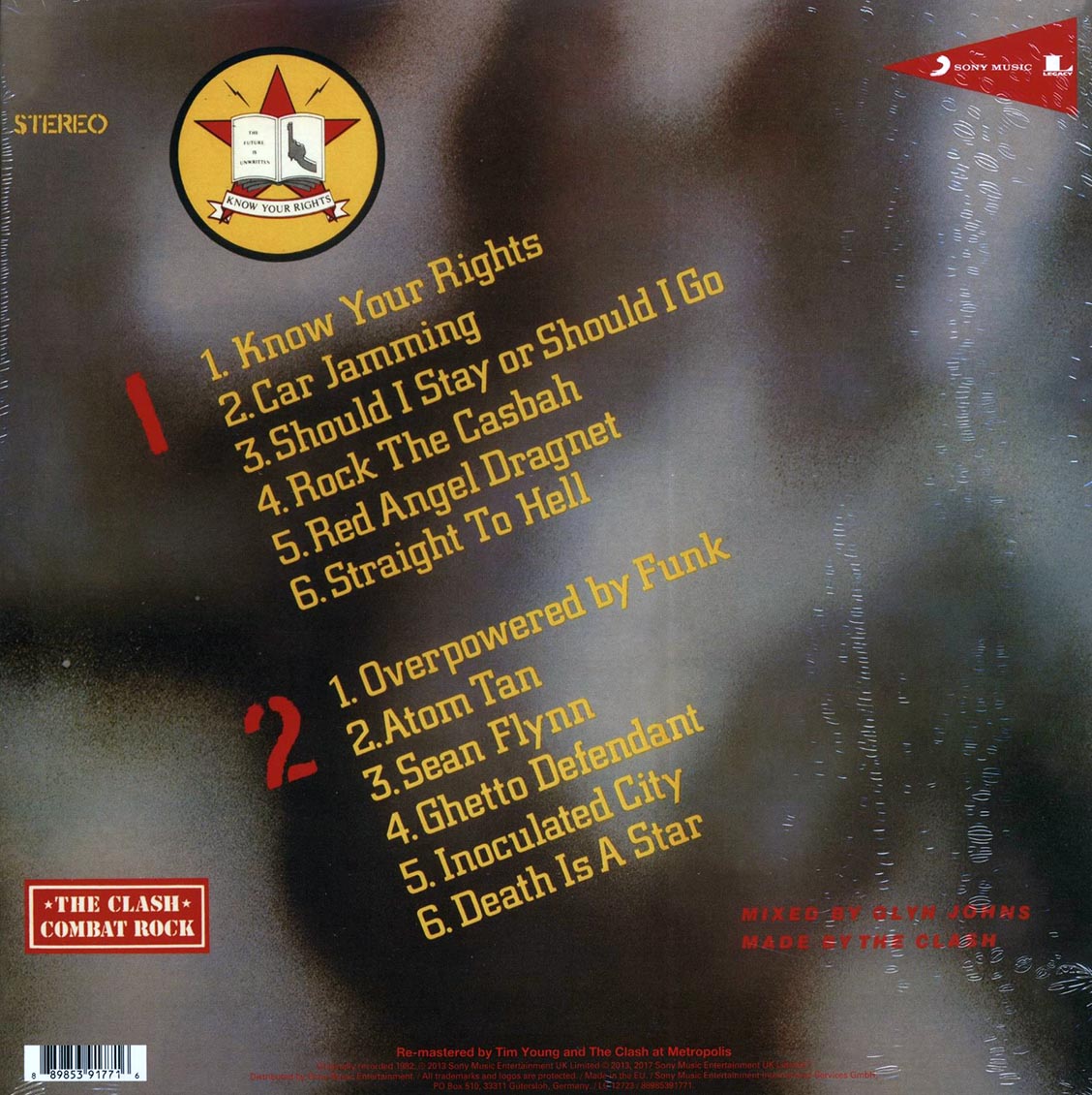 The Clash - Combat Rock Vinyl Record