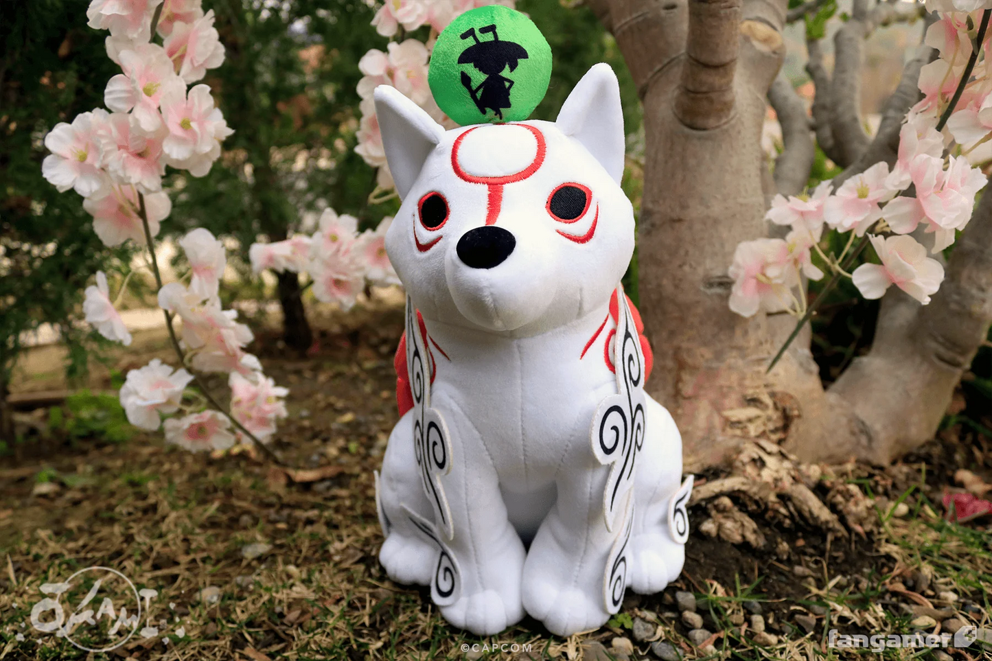 Okami - Amaterasu and Issun Plush