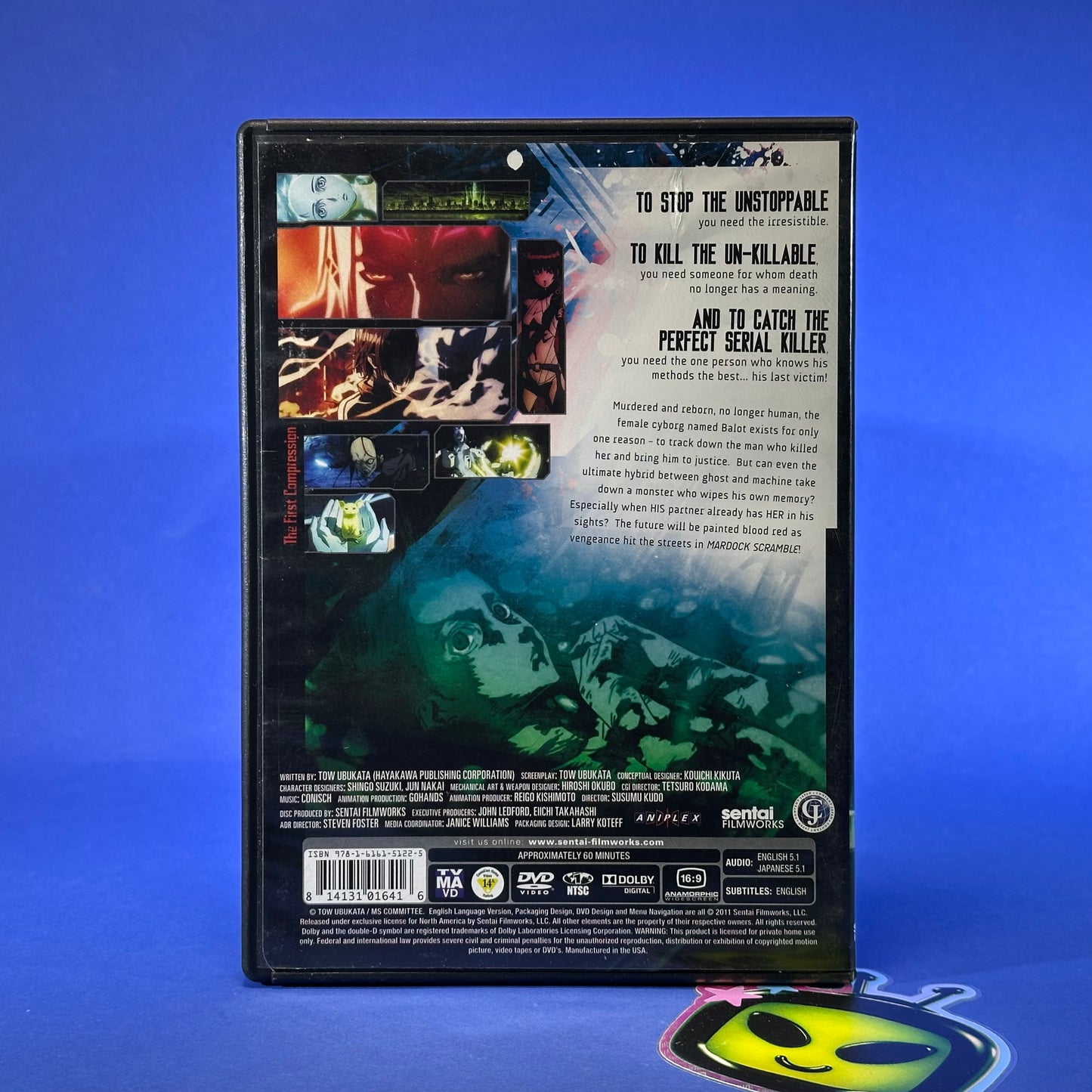 Mardock Scramble: The First Compression Director's Cut Blu-Ray/DVD