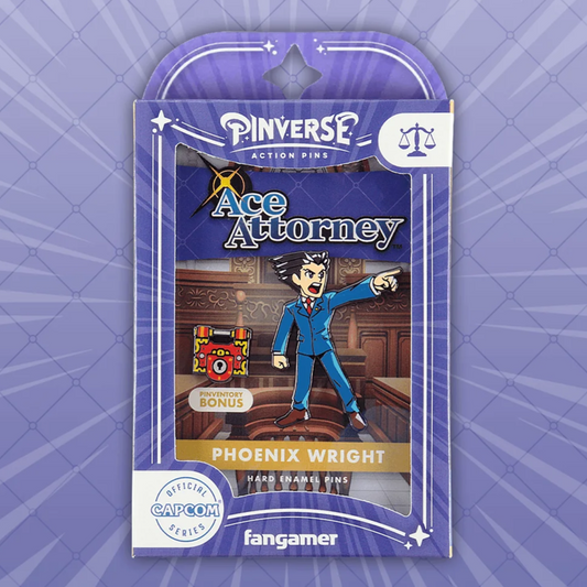 Ace Attorney - Phoenix Wright Enamel Pin Set