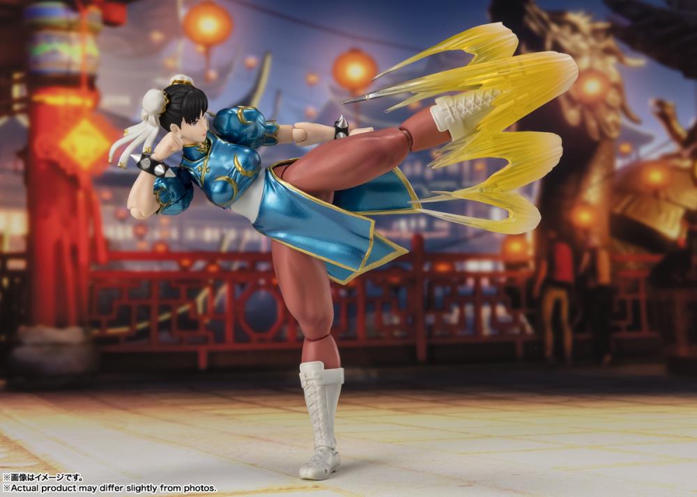 Tamashii Nations S.H. Figuarts - Street Fighter 6 Chun-Li (Outfit 2 Ver.) Action Figure