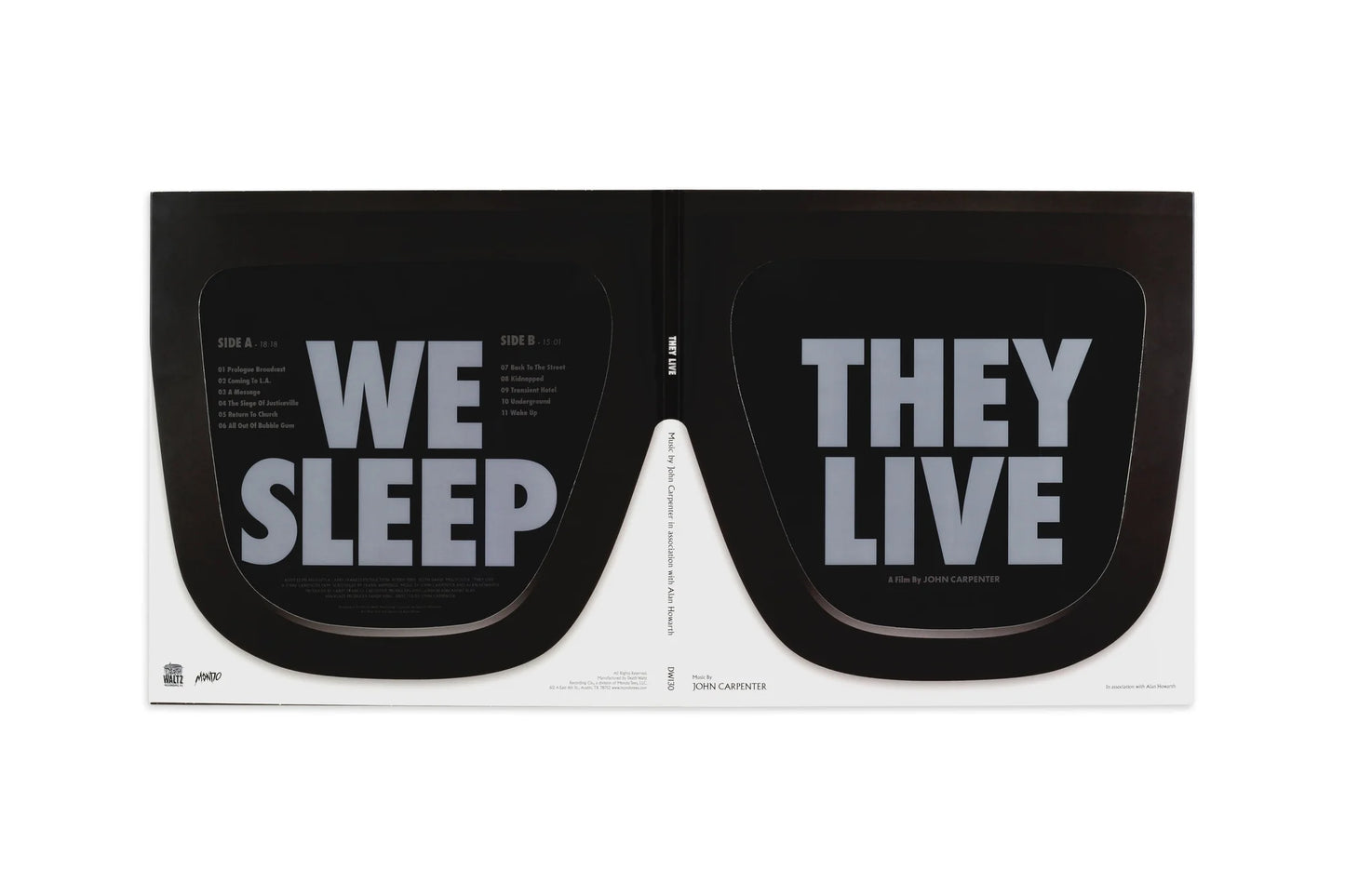 They Live – Original Motion Picture Soundtrack Vinyl Record