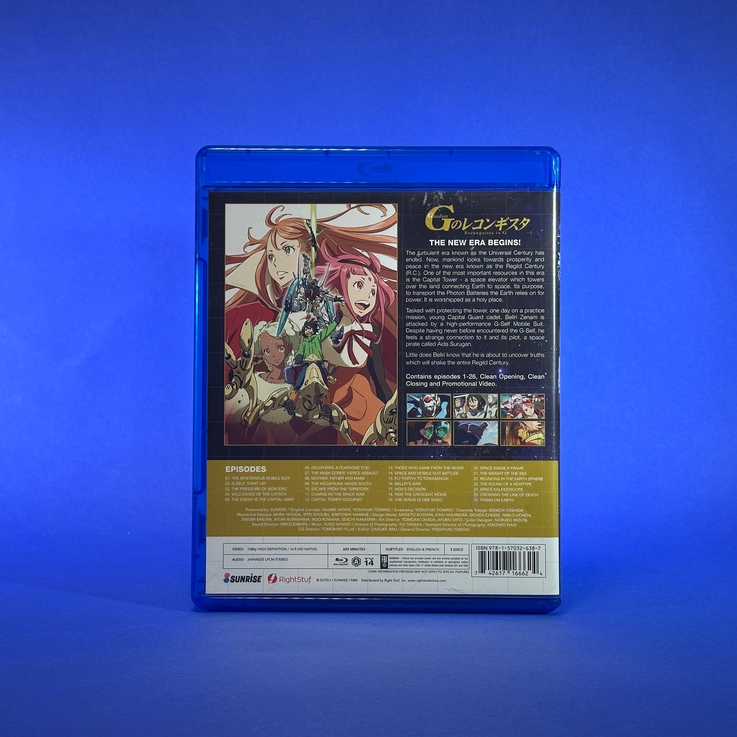 Gundam: Reconguista in G Complete Series Blu-ray