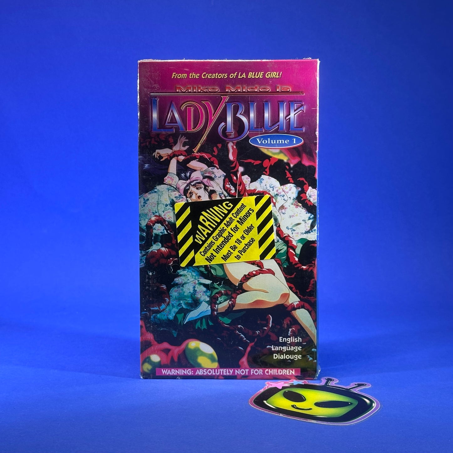 La Blue Girl / Lady Blue VHS
