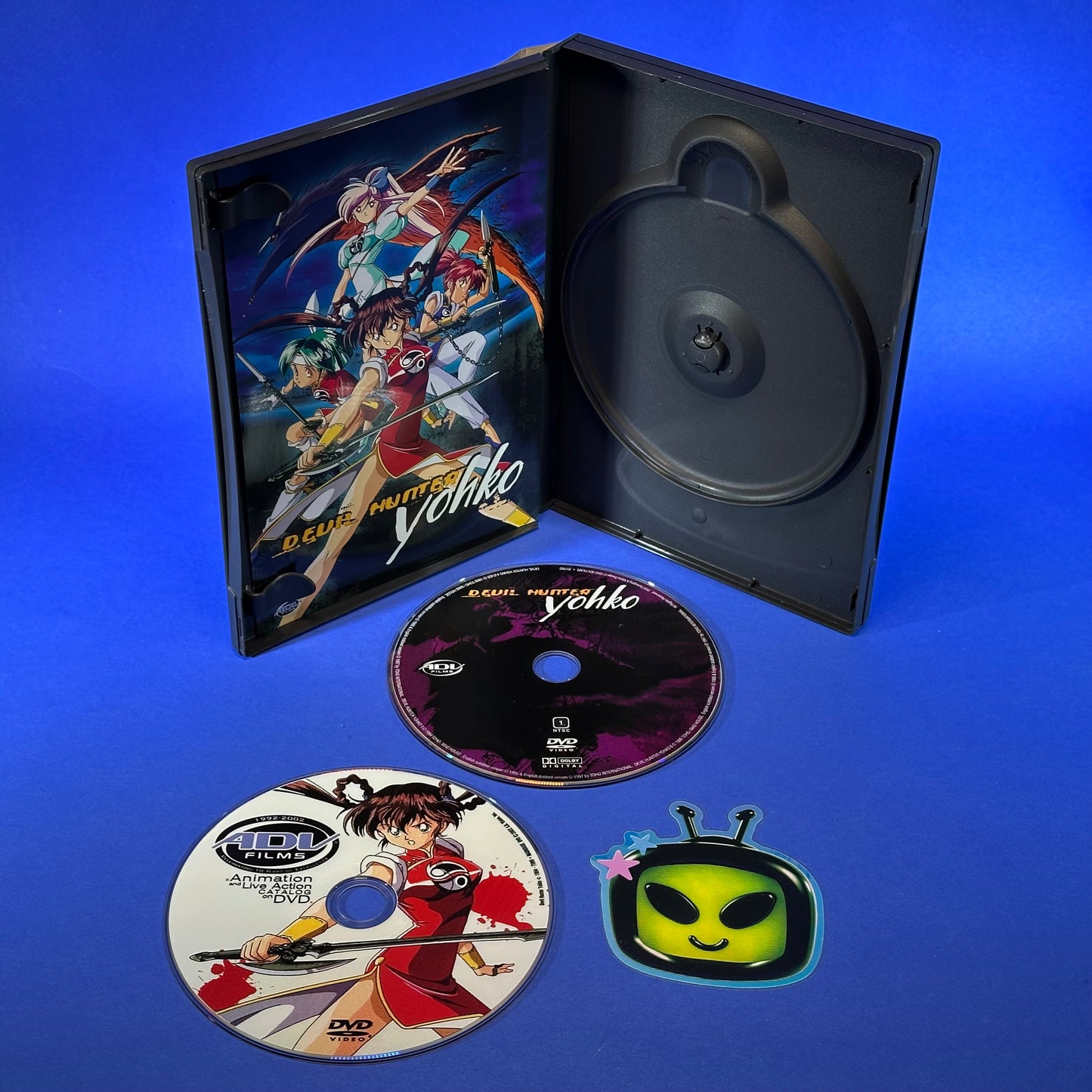 Devil Hunter Yohko Complete Series Volume 1 and 2 DVD