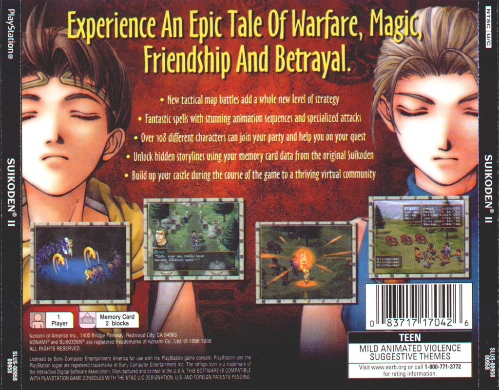 Suikoden 2 - PlayStation