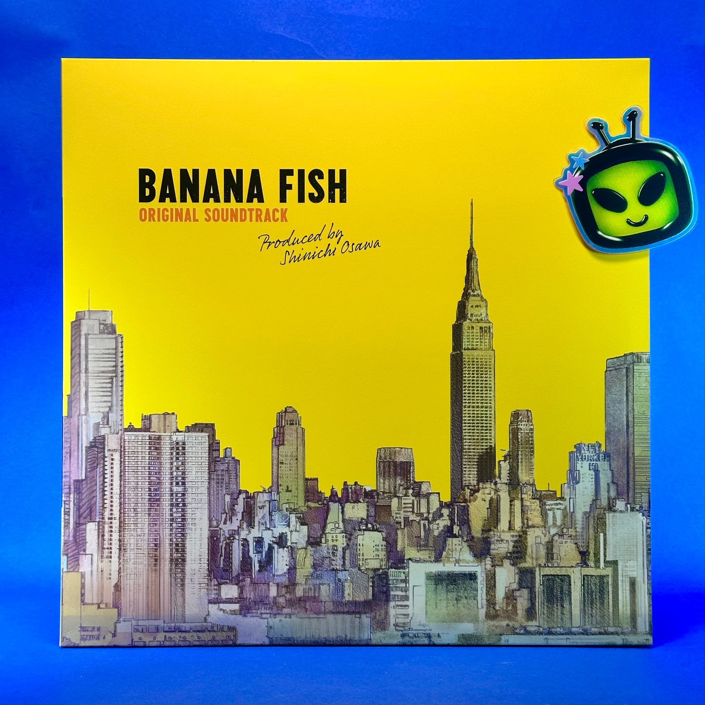 BANANA FISH Original Soundtrack 3LP Vinyl Record
