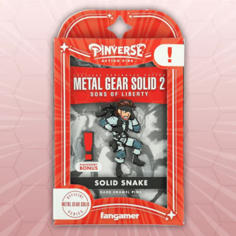 Metal Gear Solid - Solid Snake Enamel Pin Set