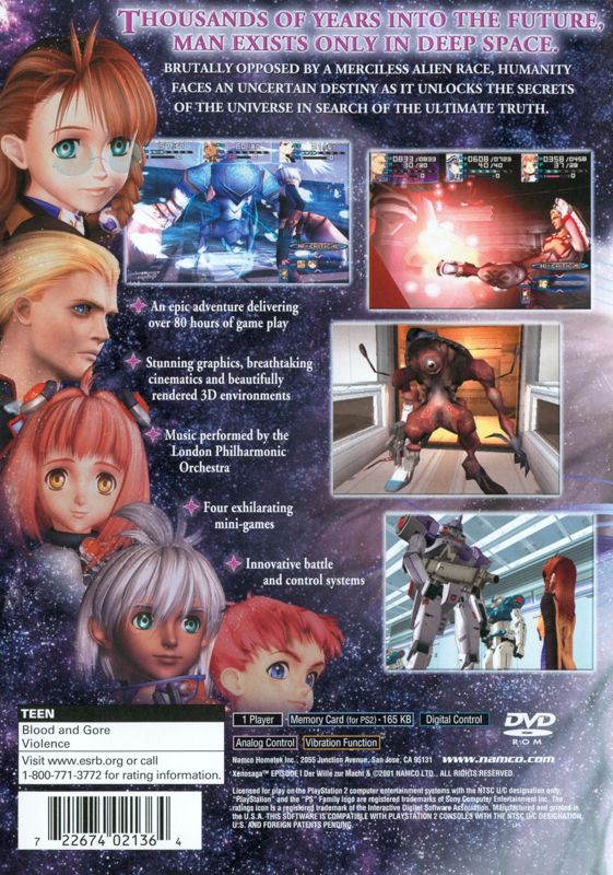 Xenosaga Episode I: Der Wille zur Macht - PS2
