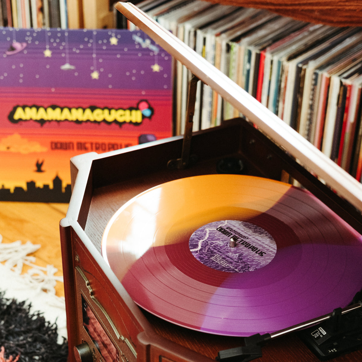 Anamanaguchi - Dawn Metropolis Vinyl Record (Sunset Hues)