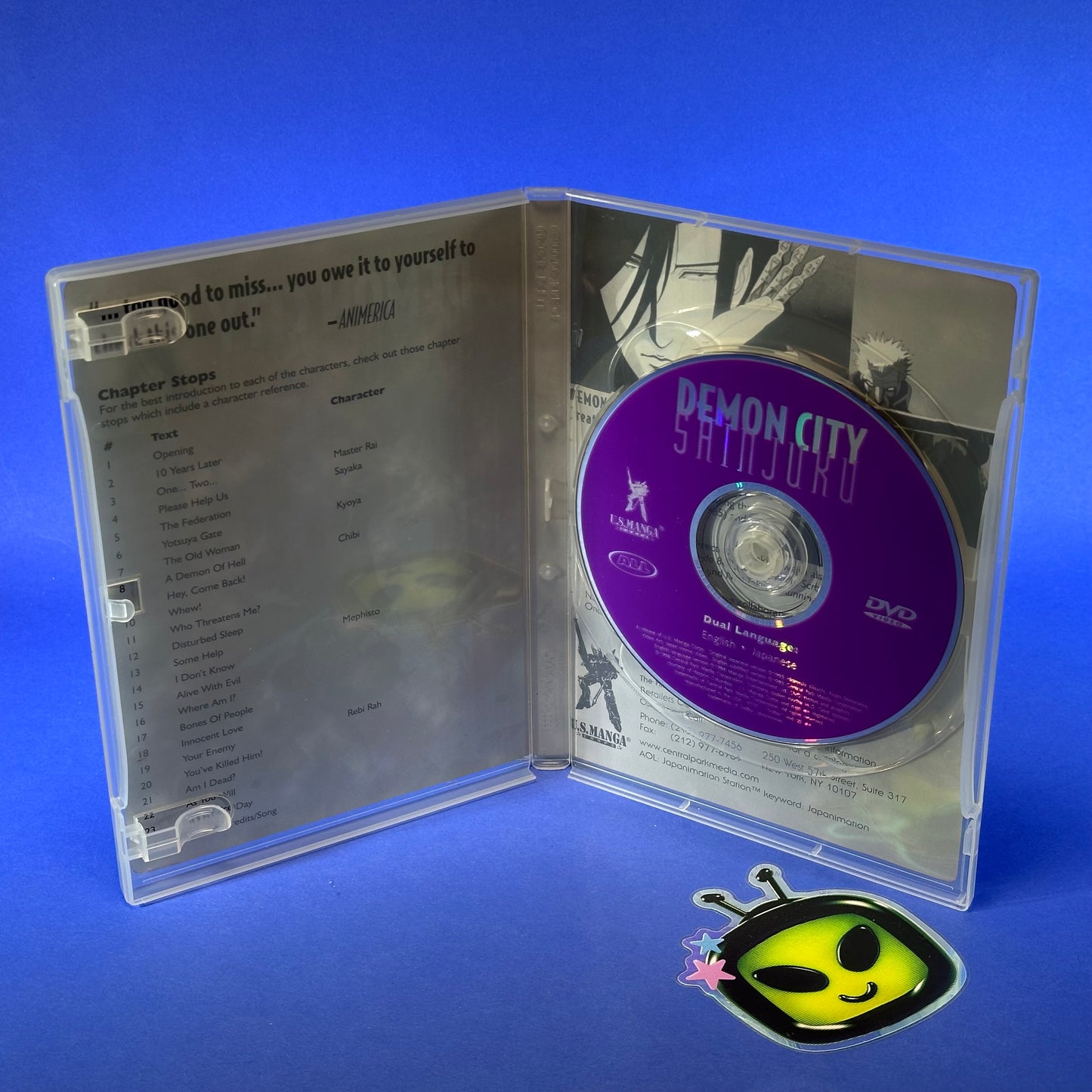Demon City Shinjuku DVD