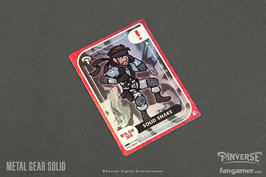 Metal Gear Solid - Solid Snake Enamel Pin Set