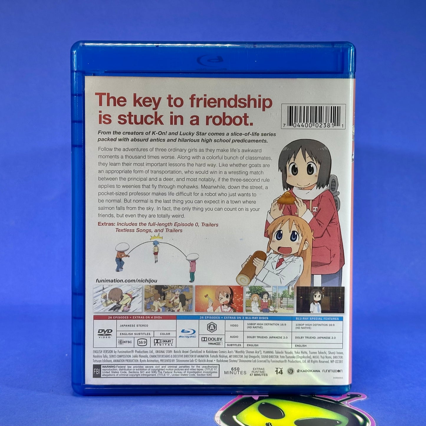 Nichijou: My Ordinary Life Blu-Ray