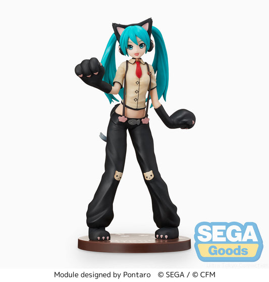 SEGA Hatsune Miku: Project DIVA Arcade Future Tone SPM Kitty Kat Figure