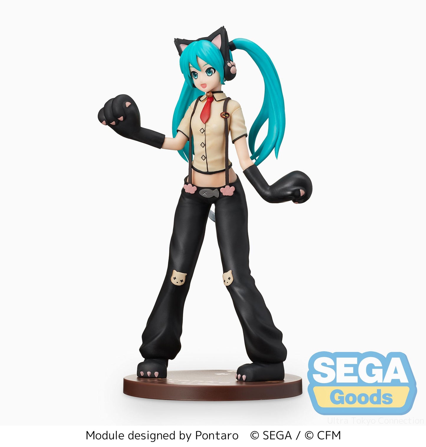 SEGA Hatsune Miku: Project DIVA Arcade Future Tone SPM Kitty Kat Figure