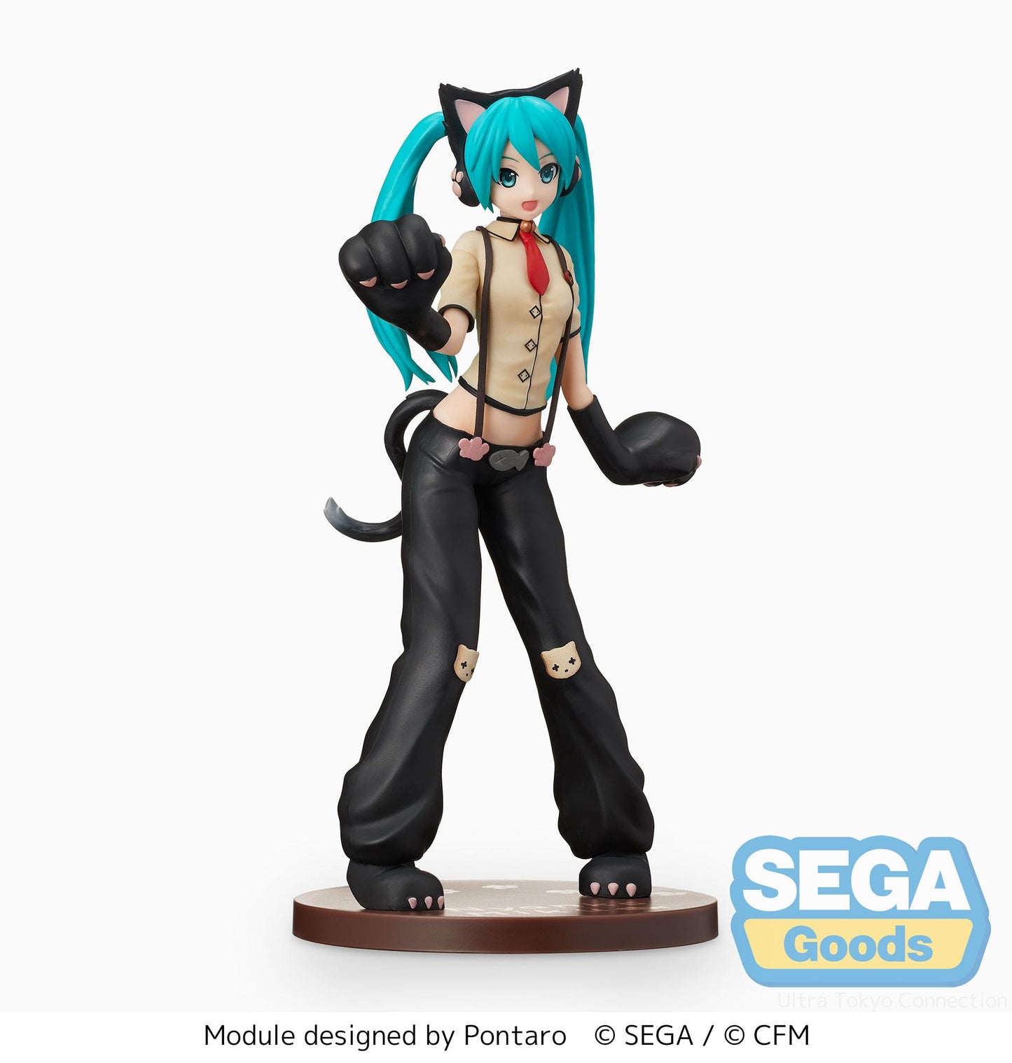 SEGA Hatsune Miku: Project DIVA Arcade Future Tone SPM Kitty Kat Figure