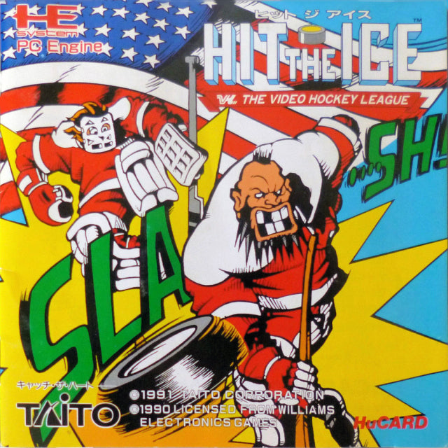 Hit the Ice - PC Engine HuCARD