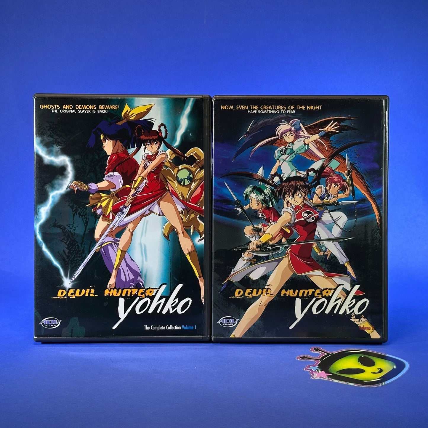 Devil Hunter Yohko Complete Series Volume 1 and 2 DVD