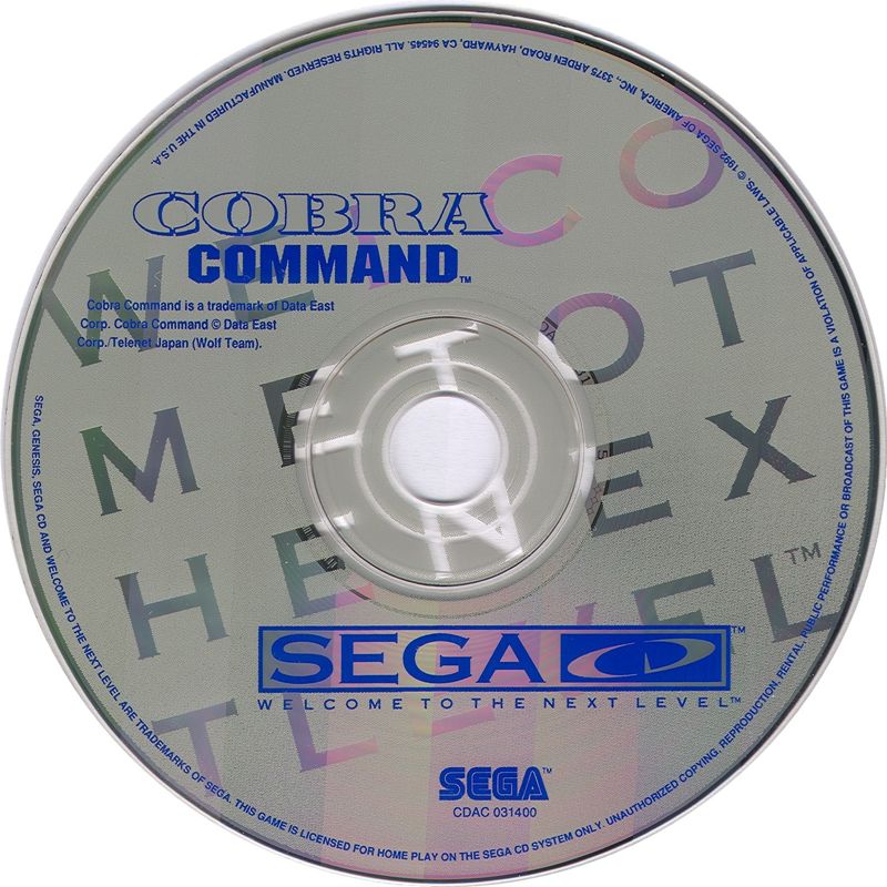 Cobra Command - Sega CD
