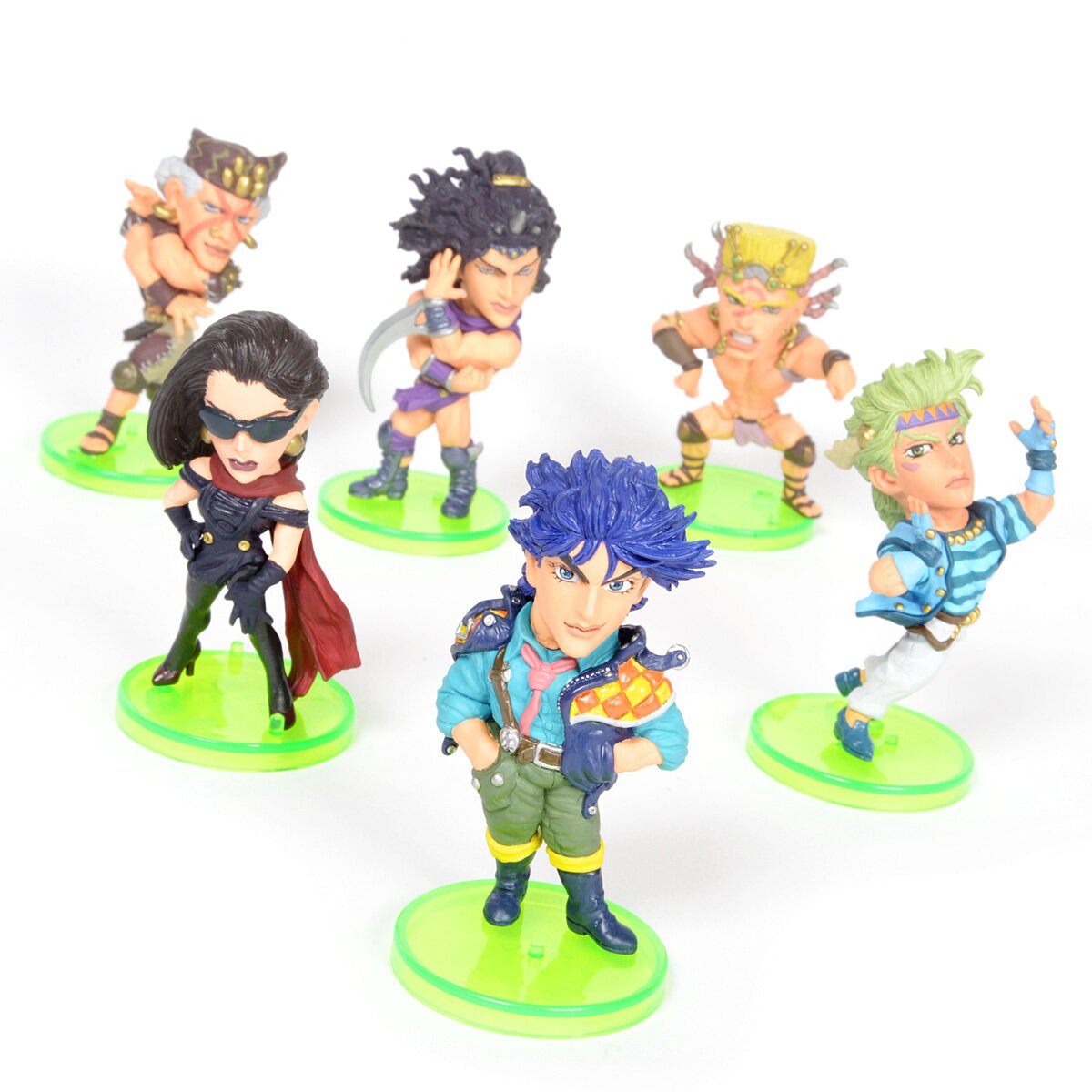 Banpresto - 2017 Jojo’s Bizarre Adventure: Battle Tendency World Collectable Figure Vol. 4 Figures