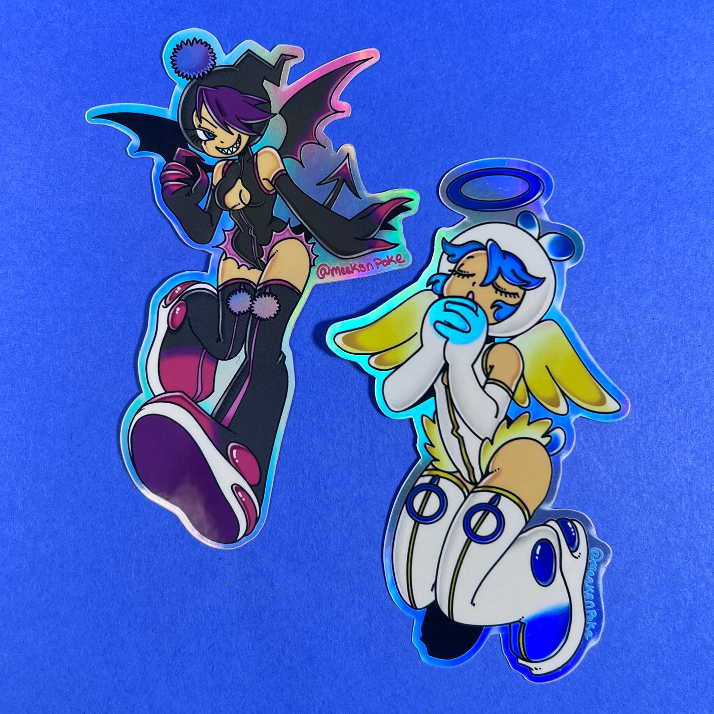 Meeks n Poke - Chaos Girls Sticker Collection