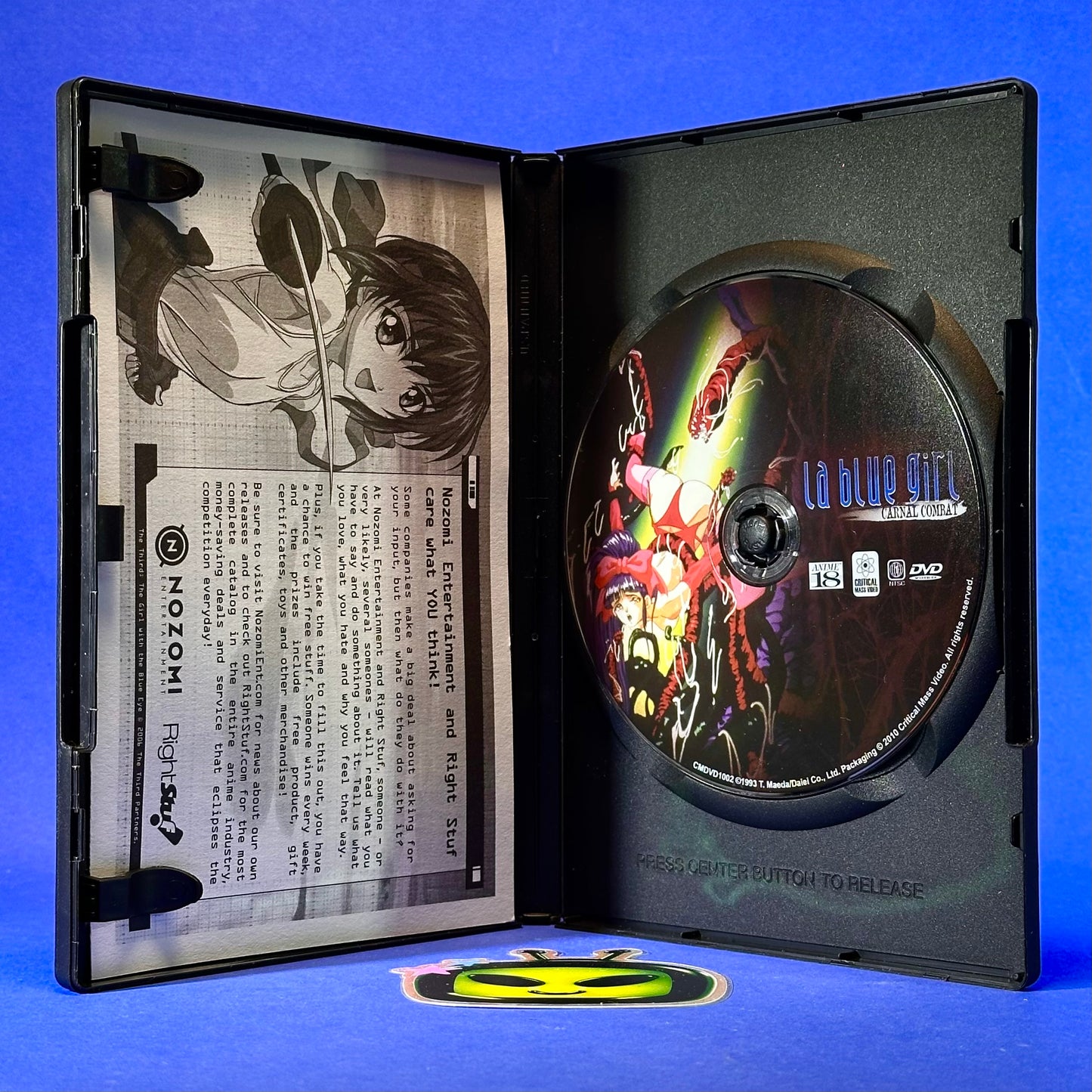 La Blue Girl / Lady Blue DVD