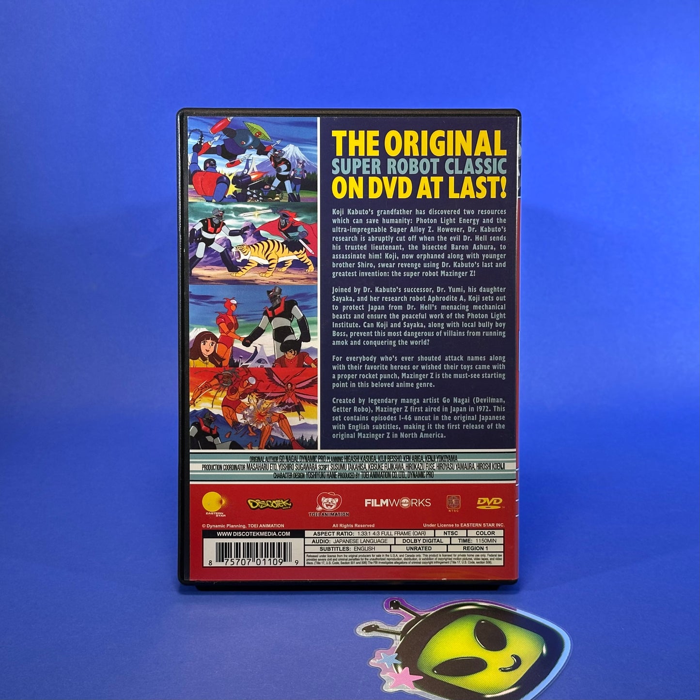 Mazinger Z - Volumes 1 and 2 DVD Set