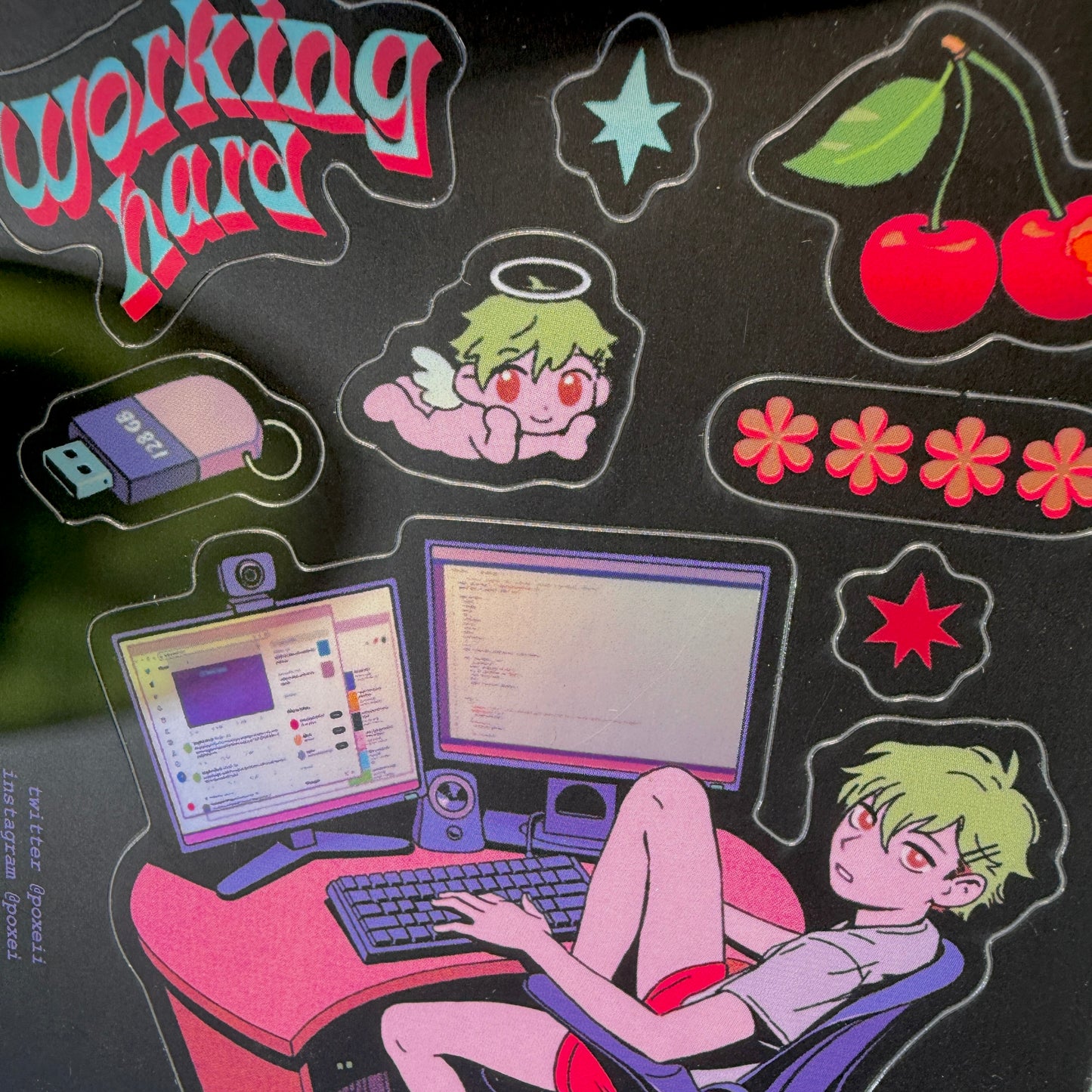 Poxei - Sticker Sheets