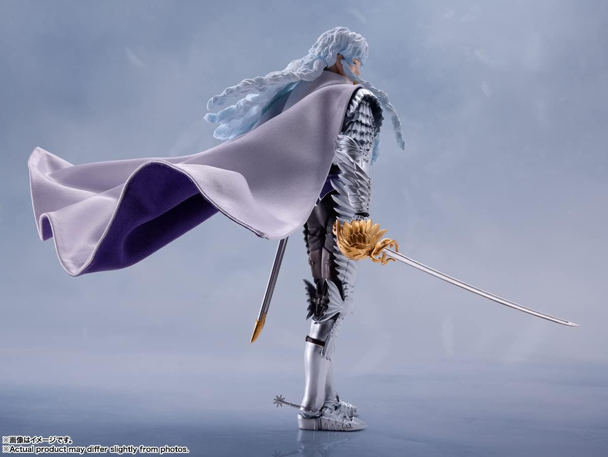 Tamashii Nations S.H. Figuarts - Berserk Griffith (Hawk of Light) Action Figure