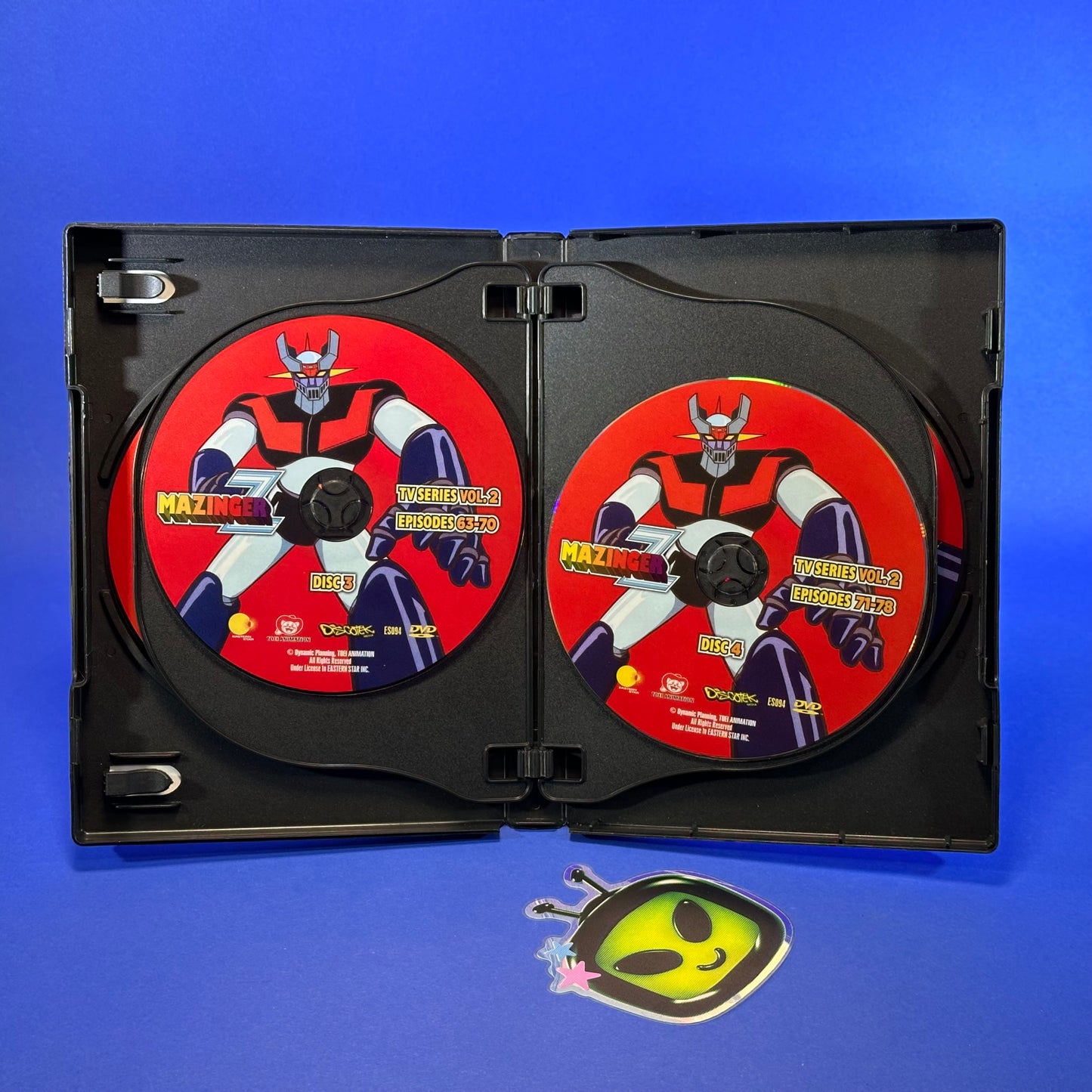 Mazinger Z - Volumes 1 and 2 DVD Set