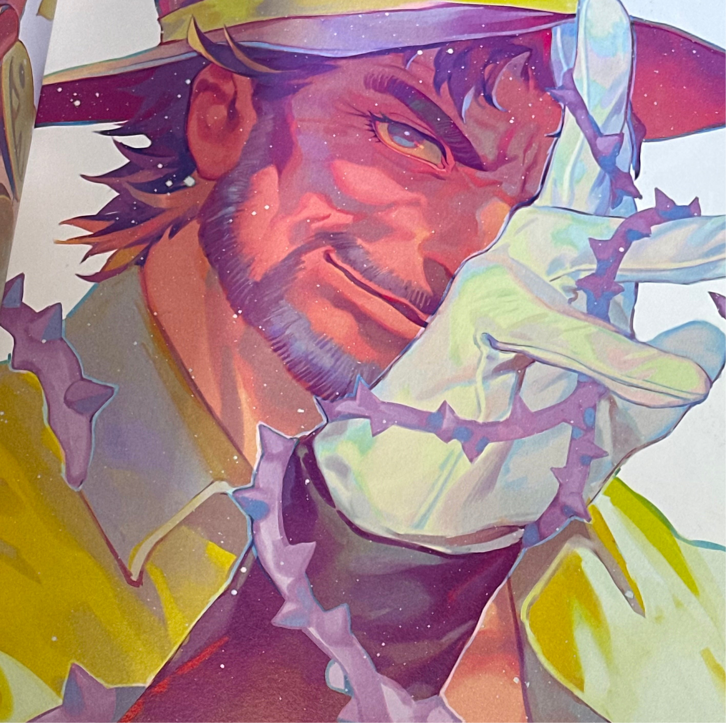 Rei_17 Falling Stars Jojo’s Bizarre Adventure Solo Illustration Fan Book